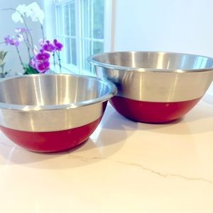 Stainless steels bowls